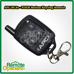 APC _Automation Systems_Four Button Keyring Remote- APC-RC4s