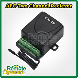 APC Two Channel Receiver for all gates, garage doors and other control systems