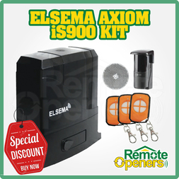Elsema Axiom IS900 Sliding Gate Motor With Remotes ,Beam & PC Keypad