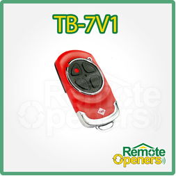 B&D TB-7V1-Red Tri Tan Remote 62557