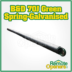 B&D Tilt Door Spring 0T1884  70J Green Spring-Galvanised 