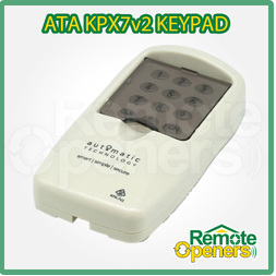ATA KPX-7V2 Wireless Keypad Garage Doors Gates Remote