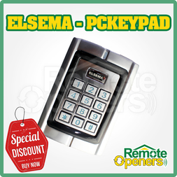 Wireless Keypad works with Elsema's Penta series receivers (latest model supplied) WK433
