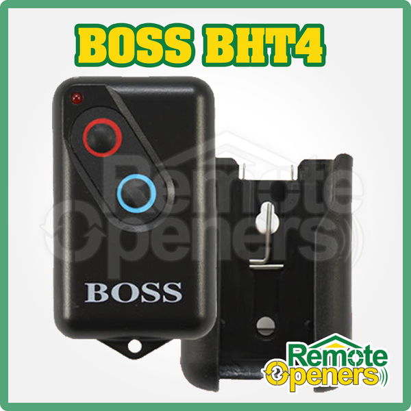 4 x Boss/Guardian/Steel-Line 2211L Compatible Garage Door Remote BHT4/BOL4/BRD1 