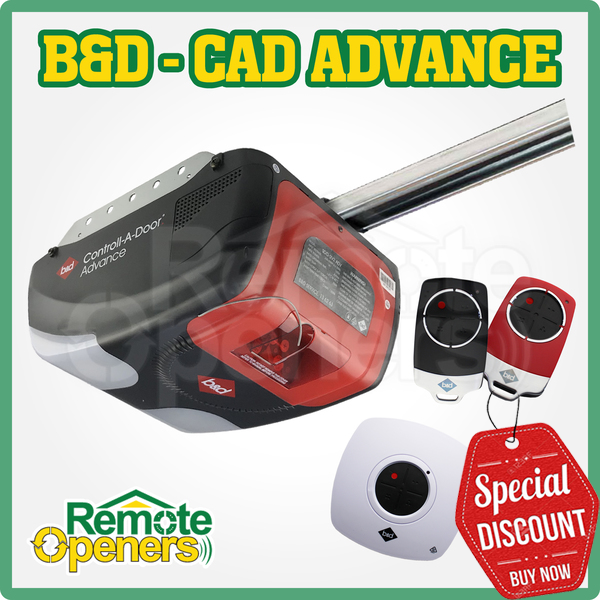 b&d garage opener