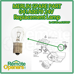 Merlin  041A0079 24V Replacement Lamp To Suit MT60 & MT60P