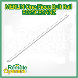 Merlin 1 Piece Belt C-Rail 8025CR5ANZ | Sectional Garage Door Rail Up to 2.5m
