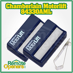 84330AML Chamberlain MotorLift Single Button Garage Door Transmitter x 2