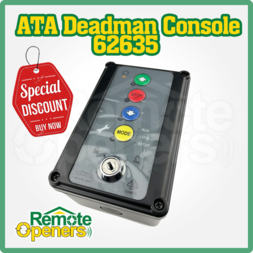 ATA Heavy Duty Deadman console with key isolation C03M for industrial Axess shutters
