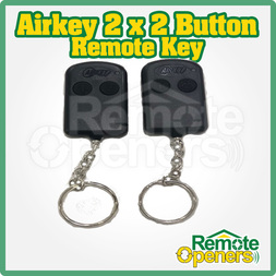 AIRKEY 2 Button Garage Door Remote Air Key AK3TX2R - Pack of 2