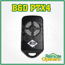 B&D PTX4 059116 Garage Door Remote Control CAD-601 059120
