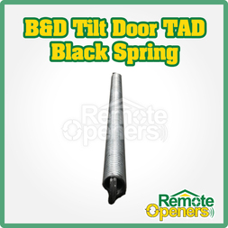 B&D Tilt Door TAD Black Spring Part No: OT1887