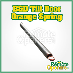 B&D Tilt Door Spring 0T1850 Orange Spring- Single 