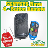 CENTSYS Nova 4 Button Remote With Single Channel Receiver