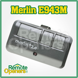 Merlin 2.0  E943M Garage Door Remote Control Suits All EVO Motors