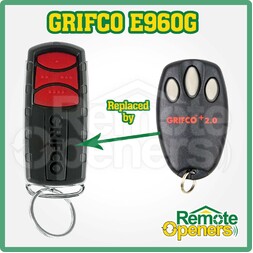 Grifco E945G Security + 2.0 remote control transmitter replaced by E960G