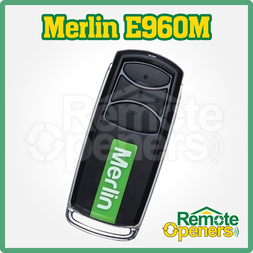 Merlin E960M Premium Security+ & Security +2.0 Garage Door 4 button Remote Transmitter 