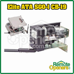 ATA Elite Swing Dual Gate Motor Opener Swinging SGO-1 With Solar & CB-19 DCB-05