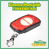 Elsema Pentafob FOB43302 Red 2 Button Wireless Key Fob Remote Control