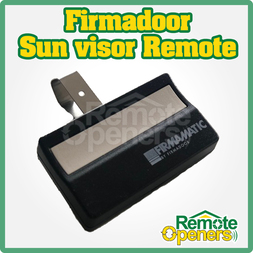 Firmadoor Firmamatic Garage Door Remote Control Single Button Sun visor Remote