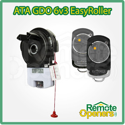 GDO-6v3 EasyRoller Automatic Roller Garage Door Opener with EAT-2v2 