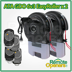 ATA GDO-6v3 2x Garage Roller Door Opener Motor Automatic Technology Australia 