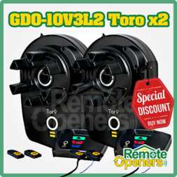 ATA GDO10v3 L2 Toro Light Commercial Roller Door Opener x2