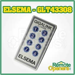 Elsema GLT43308 Gigalink 8-Channel GIGALINK™ Remote Control 433MHz