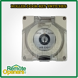 ROLLER DOOR KEY SWITCH WITH IP66 WATER RESISTANT ENCLOSURE