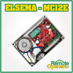 Elsema MC12E Motor Control Card Universal Controller for Automatic Sliding and Swing Gates