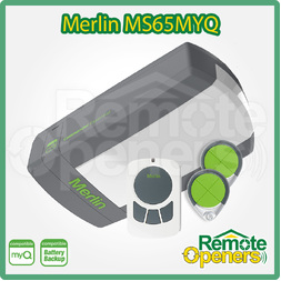 Merlin MS65MYQ Commander Essential Sectional Panel / Tilt Door Opener w/ 3.2m Belt Rail