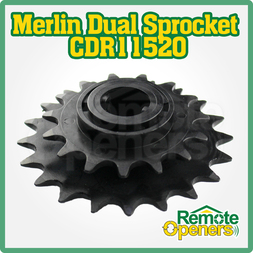 Merlin Dual Sprocket CDR11520 Suits MT230 & 230T Dual Sprocket Chamberlain