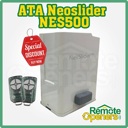 ATA NeoSlider™ 500 Sliding Gate Opener Replaces older NES24v3 60126