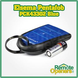 Elsema Pentacode PCK43302 2 Button Wireless Key Fob Remote Control