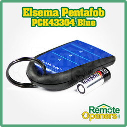 Elsema Pentacode PCK43304  4 Button Wireless Key Fob Remote Control