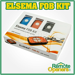 Elsema FOB kit With Reciever - PCR43302P 2 Channel Penta Series 433MHz 