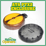 ATA PTX-2 Grey Genuine Garage Door Remote Orange Button (Enclosure Only) 65340