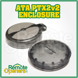 ATA PTX-2v2 Grey Genuine Garage Door Remote TrioCode128 (Enclosure Only) 65348