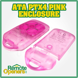 ATA PTX-4 Pink Genuine Garage Door Remote (Enclosure Only) SecuraCode 65202