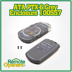 ATA PTX-6 Grey Genuine Garage Door Remote (Enclosure Only) 100557