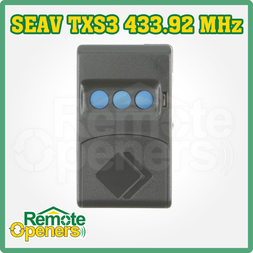 Sean TXS3 433.92MHz 10 Dip Switch Gate Remote Transmitter Genuine