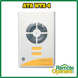 WTX-4 ATA Wireless Wall Button Garage Doors Gates