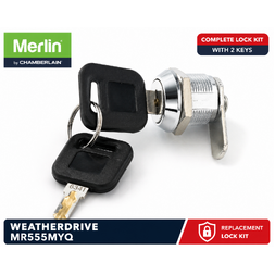 Merlin WeatherDrive MR555MYQ Lock Kit with 2 Keys